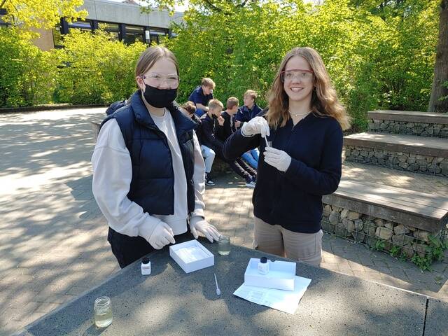 Nitrat und Ammonium Bestimmung der Aa